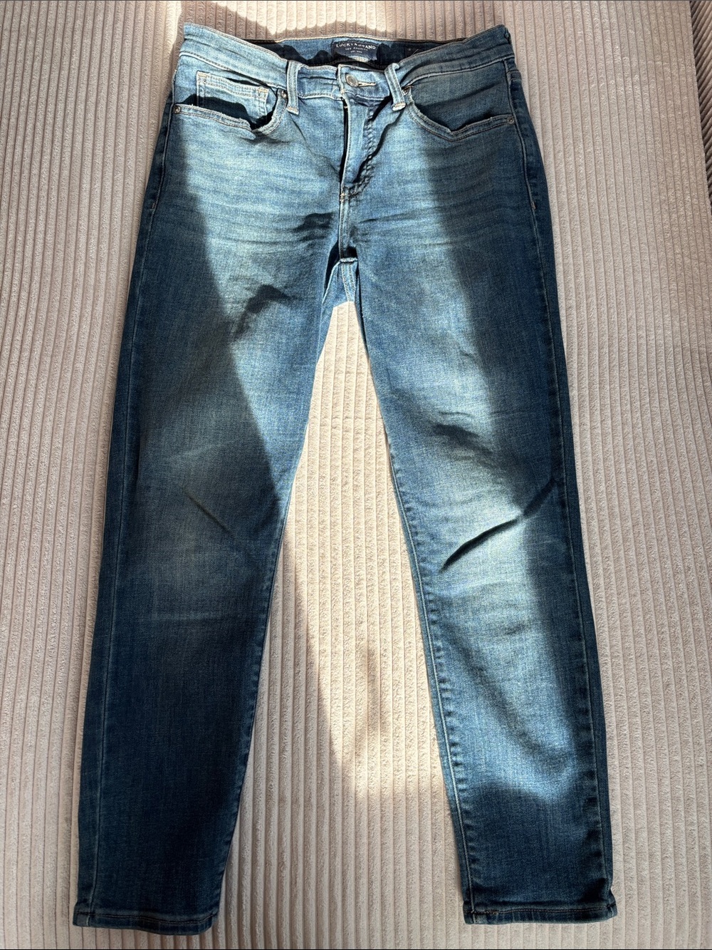 Lucky Brand Women’s Slim Straight Indigo Jeans